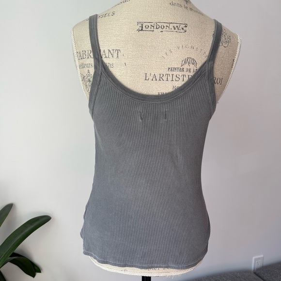 Lacausa grey tank top - Picture 5 of 7